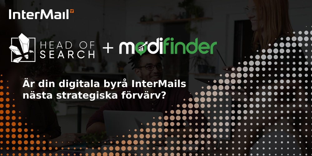 Head of Search och Modifinder - Numera en del av InterMail Sverige